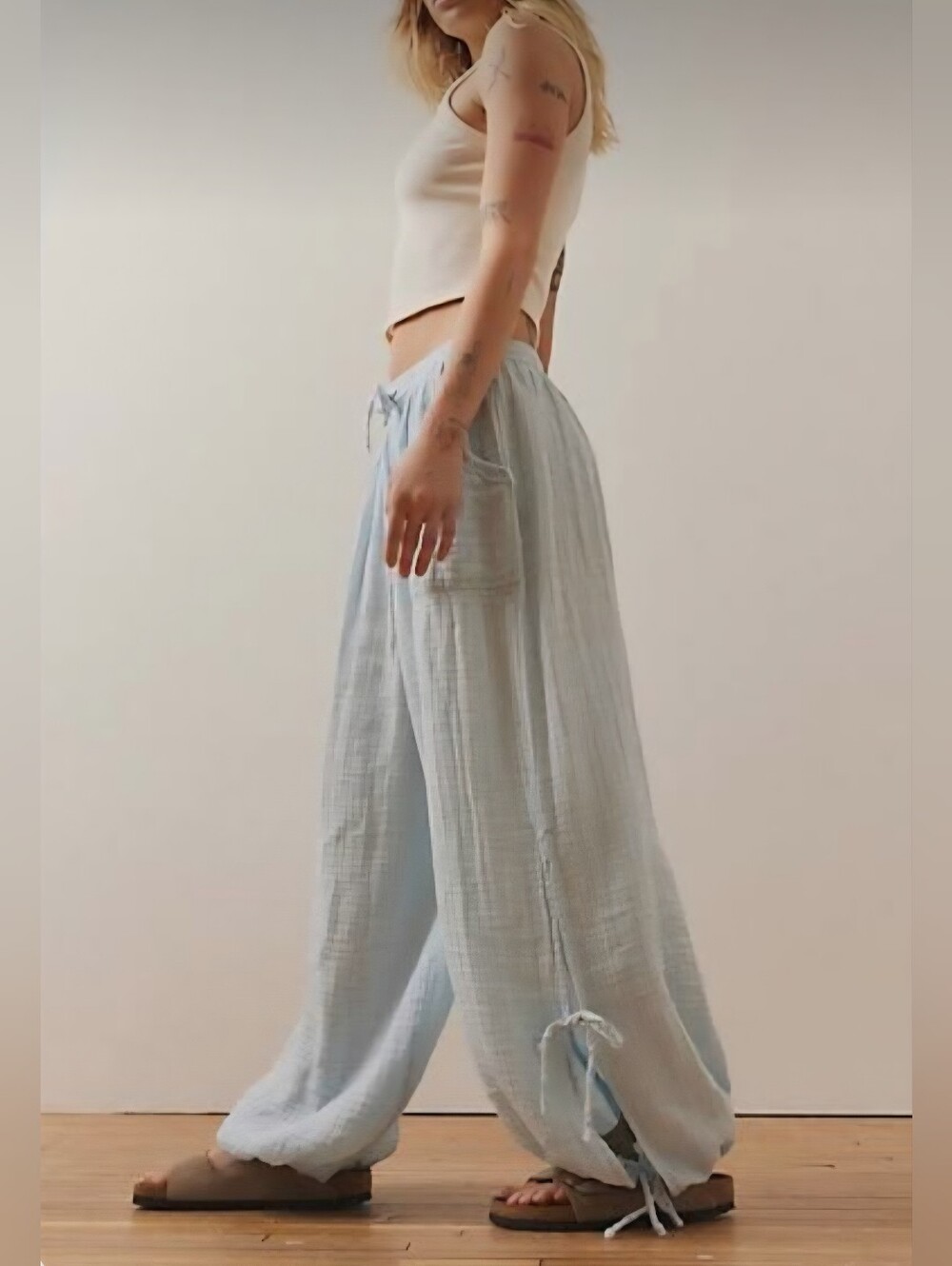 Urban Outfitters Out From Under Med Cotton Flowy Pants